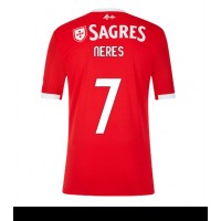 Benfica David Neres #7 Fotballklær Hjemmedrakt 2022-23 Kortermet